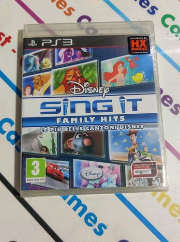 Ps3 disney sing family hits - disney,