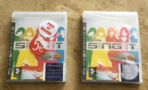 Jeu disney sing ps3 - jeu,
